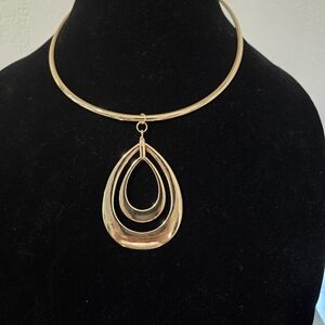Erica Lyons Gold Teardrop Necklace